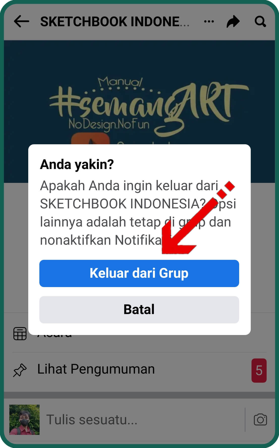 Cara Keluar dari Grup FB di Lite dan FB Biasa (Update 2023) Anak